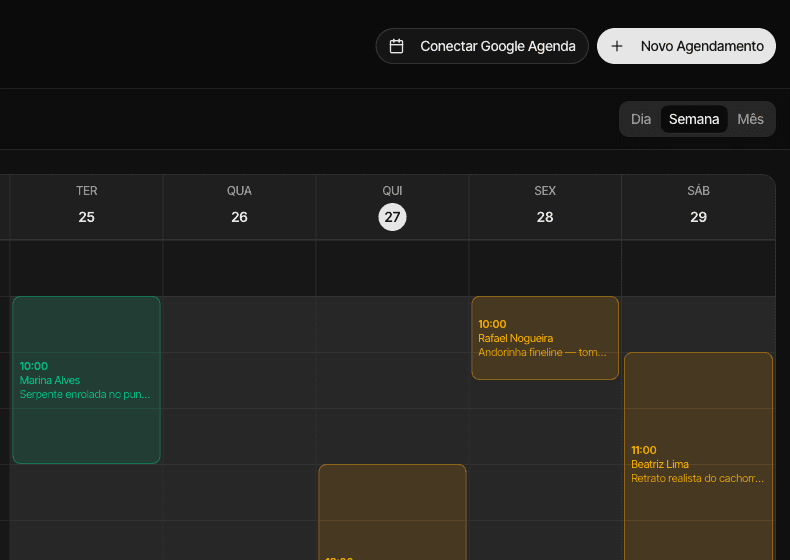 Integração com Google Calendar